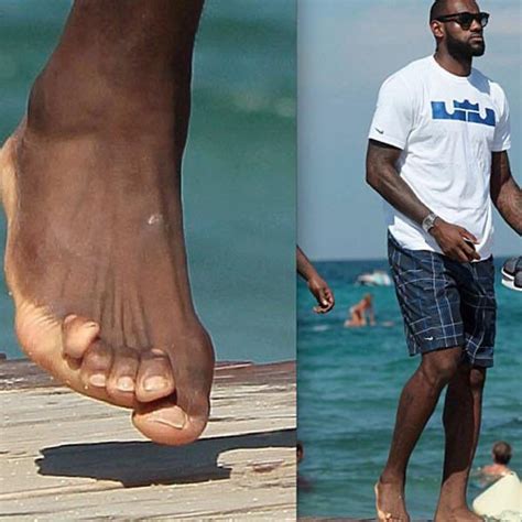 lebron james feet pictures